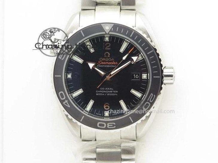 0424 Seamaster 300M Chronometer SS “007” Limited Edition OMF 1:1 Best Edition on SS Bracelet A2824 (Black Balance Wheel) V Seasonal 7952